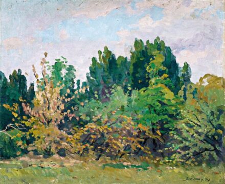 Bosznay István (1868-1944): "Ruppert kert", 1917
