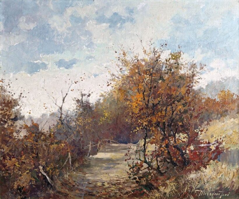 Mészáros Jenő (1883-?): Őszi táj