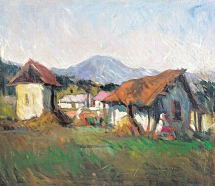 Mikola András (1884-1970): Nagybányai házak