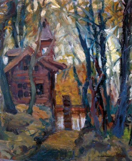 Kántor Andor (1901-1990): Villa kertje, 1926