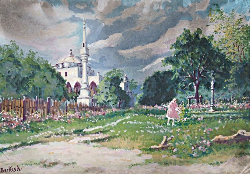 Berkes Antal (1874-1938): Virágzó mező