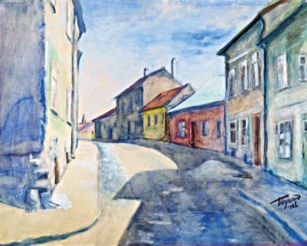 Tipary Dezső (1887-1964): Esztergomi részlet, 1922