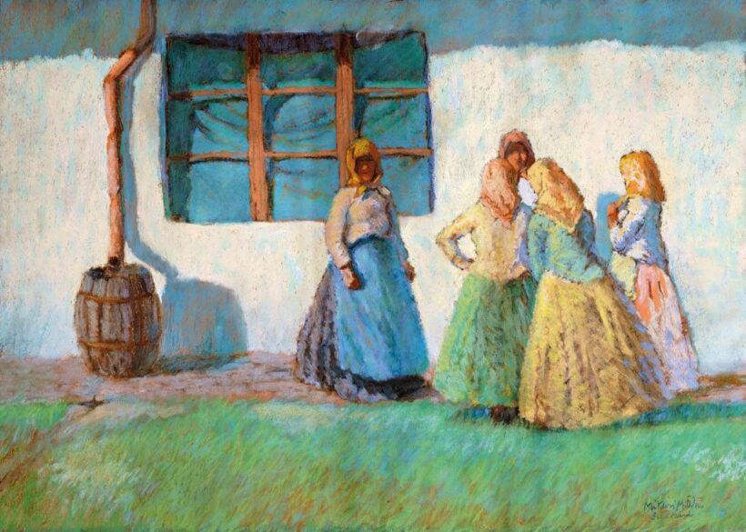 Miklósi - Mautschenbacher Ödön (1881-1942): Beszélgetők