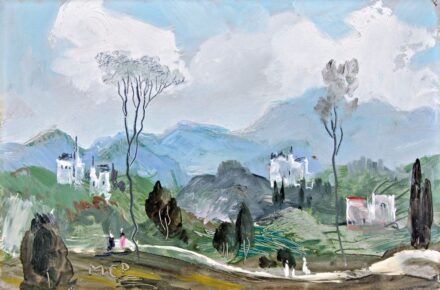 Molnár C. Pál (1894-1984): Itáliai táj