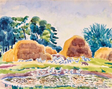 Járitz Józsa (1893-1986): Kacsaúsztató