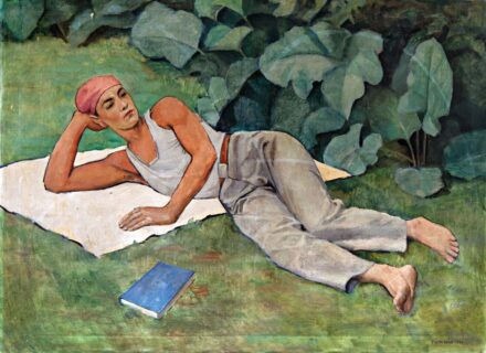 Pólya Iván (1889-1939): "Lapulevelek között", 1934