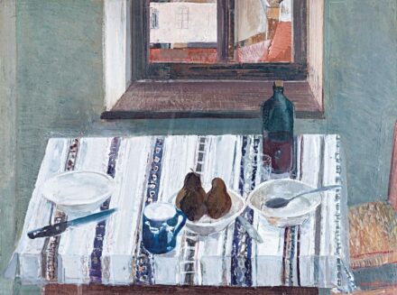 Vecsési Sándor (1930 -2015): Konyhai csendélet, 1970