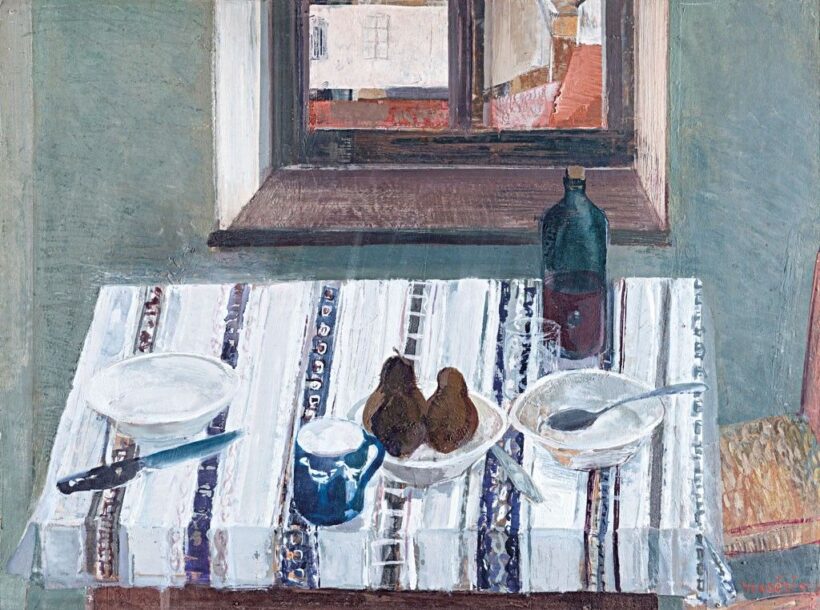 Vecsési Sándor (1930 -2015): Konyhai csendélet, 1970