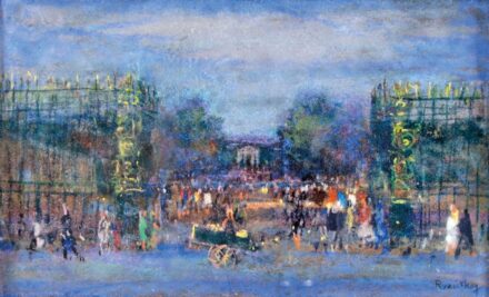 Ruzicskay György (1896-1993): Parkrészlet