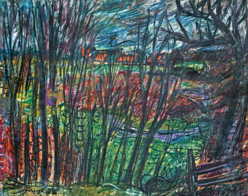 Fenyő Andor Endre (1904-1971): Kopár fák, 1946