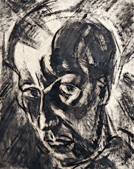 Schadl János (1892-1944): Önarckép, 1926