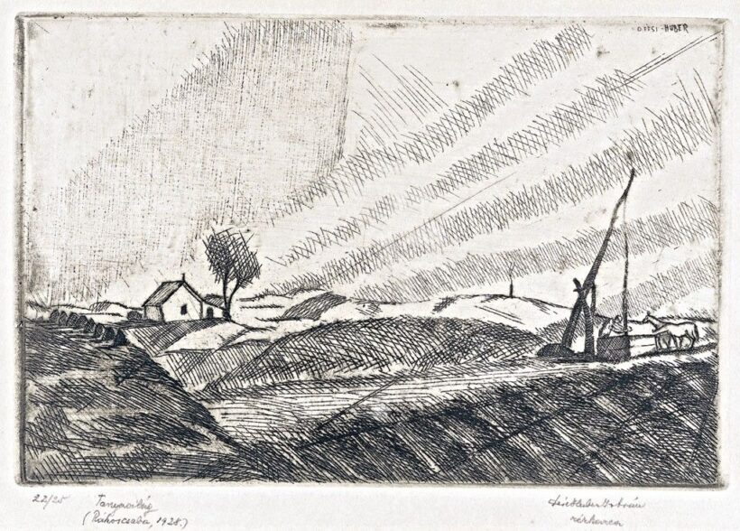 Dési - Huber István (1895-1944): "Tanyavilág", 1928