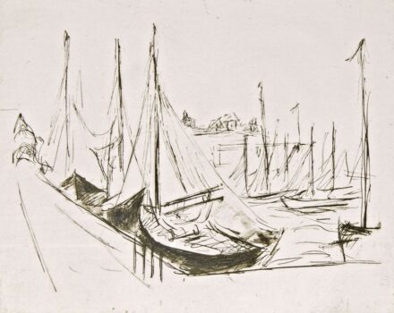 Czóbel Béla (1883-1976): Vitorlások