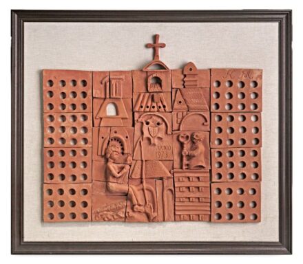 Kovács Margit (1902-1976): A győri városkapu terve, 1973