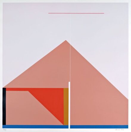 Konok Tamás (1930-): Vörös vonal, 1993