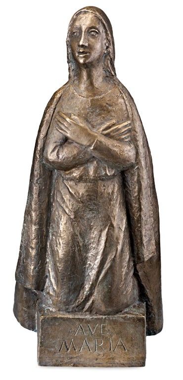 Borsos Miklós (1906-1990): "Ave Maria", 1961