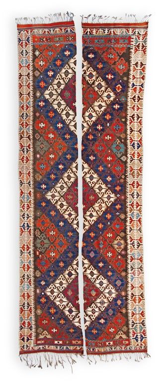 Anatóliai "Sivrihisar" kilim szőttes pár