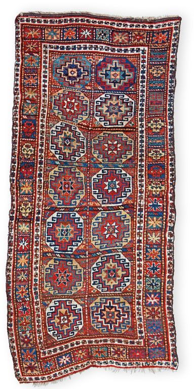 Kaukázusi "Memling Gölös Kazak" szőnyeg