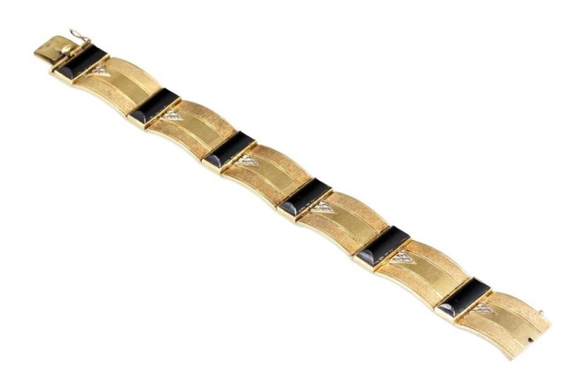 Art deco karkötő