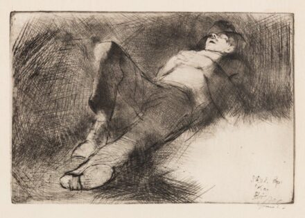 Szász Endre: Alvó (1960) 