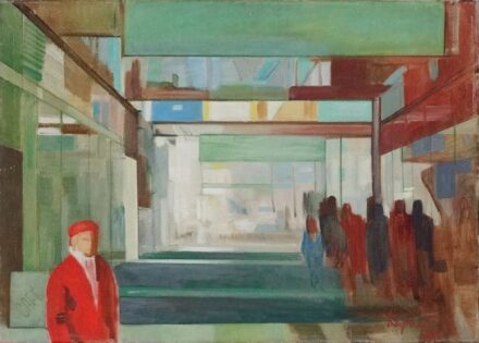 Kaposy K.Ödön (1914 - 1996) : Göteborgi átjáró 1987.