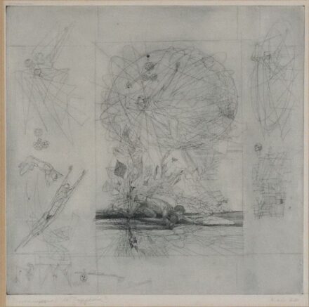 Kass János (1927 - 2010): Tragédia 10., 1966