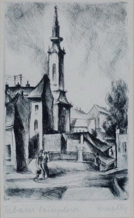 Kmetty János (1889 - 1975): Tabáni templom