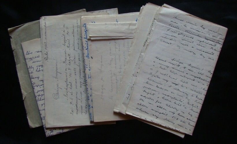 58-1130 1942. kb 20 db levél, levelezőlap a Rahói hadszinttérről, mindennapi életről és aktuális hadi helyzetről