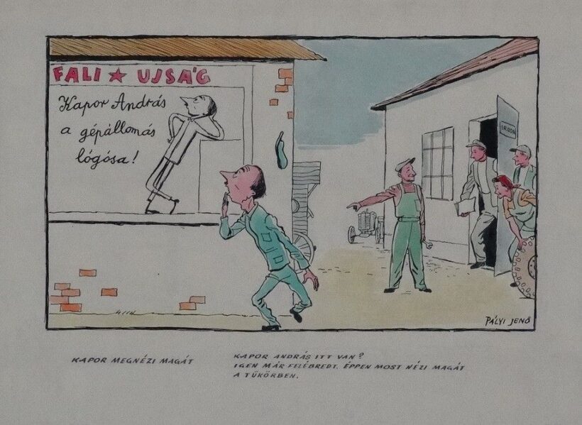 Pályi Jenő (1900 - 1953): Faliújság