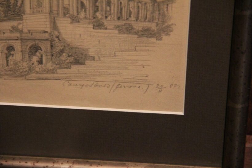 Ismeretlen XIX. sz. festő - Genova - Image 2