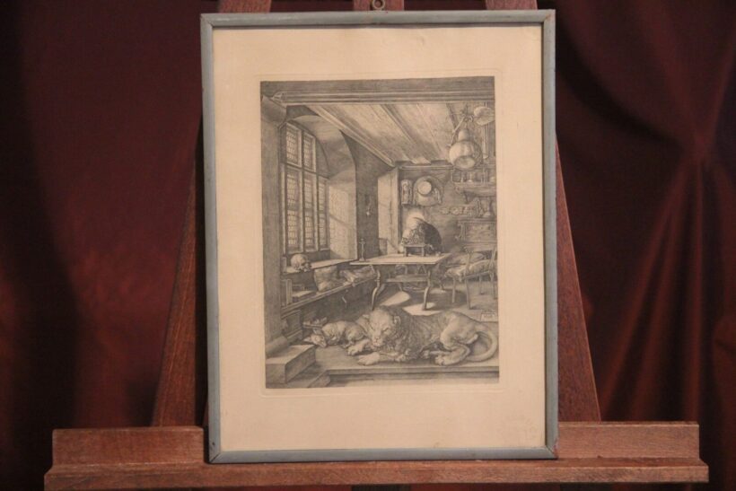 Albrecht Dürer - Szt. Jeromos dolgozószobája