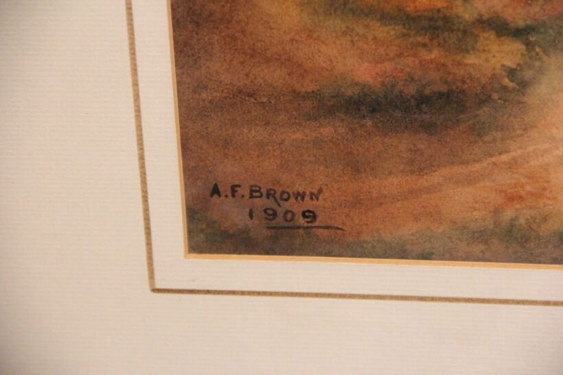 A. F. Brown - Erdő 1909 - Image 2