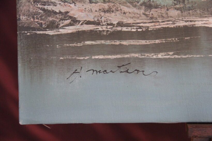 H.Martins jelzéssel - Alpesi táj - Image 3