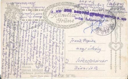 61-418 1918 Képeslap "309. honvéd gyalogezred I. zászlóalj"