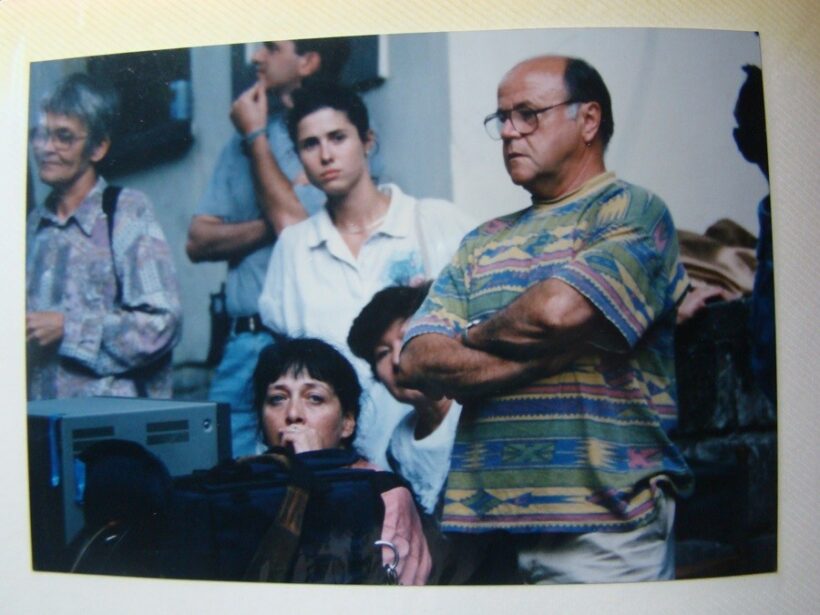 61-1202 Sós Mária (1948-2011) film- és tv-rendező, egyetemi tanár hagyatékéla-díj, Nívódíj, fényképalbum a "Nagy fejedelem" c. film forgatásáról - Image 2