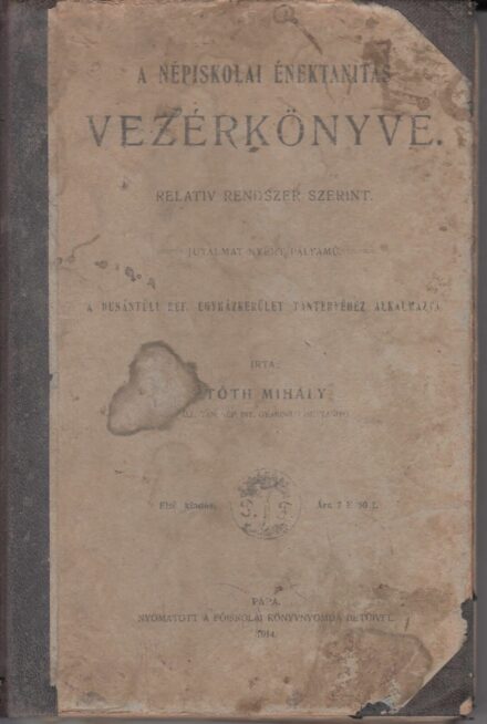 61-1452 A Népfőiskolai énektanitás vezérkönyve