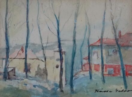 Kássa Gábor (1893-1961): Téli város