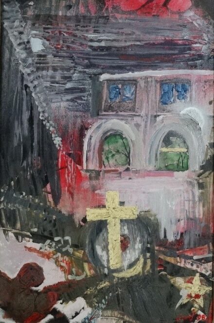 Únyi István (1930-2005): Pusztítás, 1998