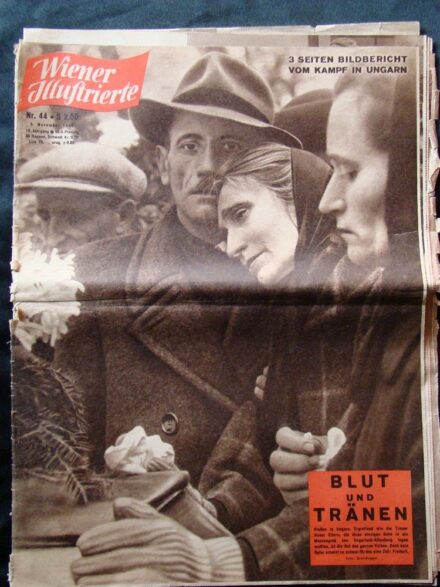 62-943 "Wiener Illuftrierte" c. lap 1956. november 3.