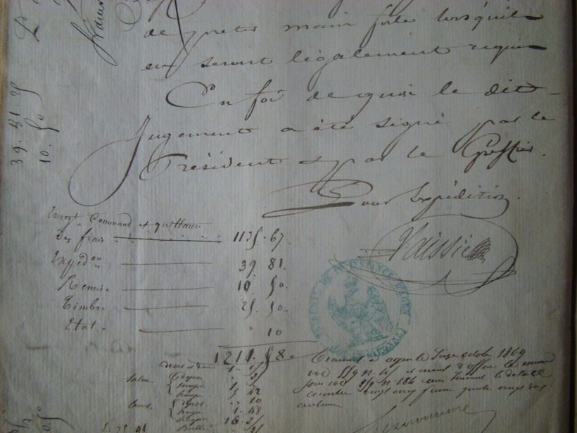 62-1686 1869 Szerződés / 42 oldal - Image 2