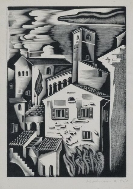 Molnár C.Pál (1894 - 1981): Olasz város