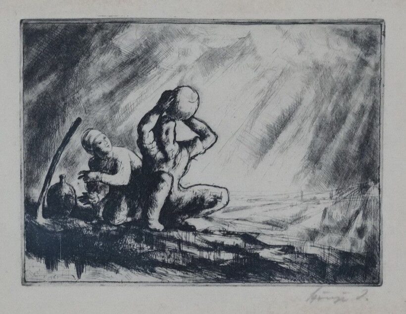 Szõnyi István (1894-1960): Napszámosok, 1923