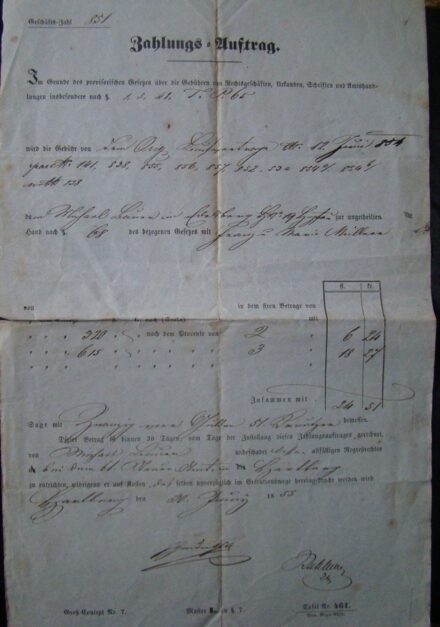 63-695 1855 Fizetési szerződés
