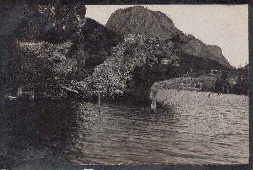 63-1176 Erdély, Gyilkos-tó fotólap 13x9cm