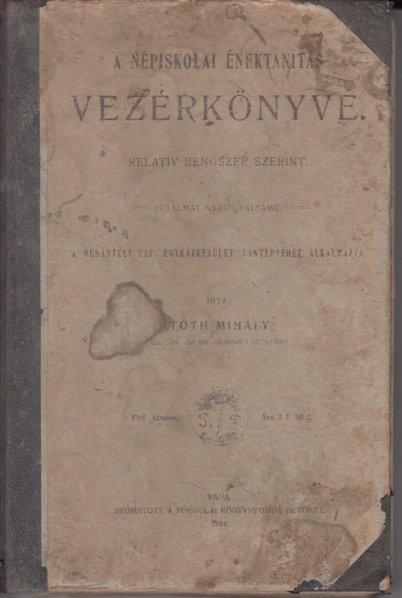 63-1452 A Népfőiskolai énektanitás vezérkönyve