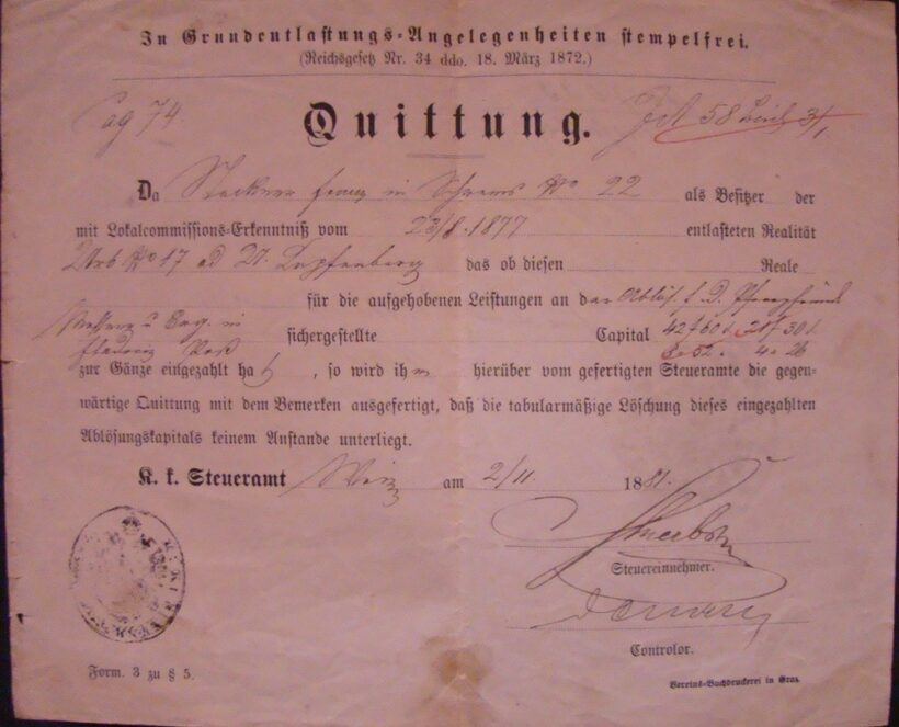 63-773 1881 Számla