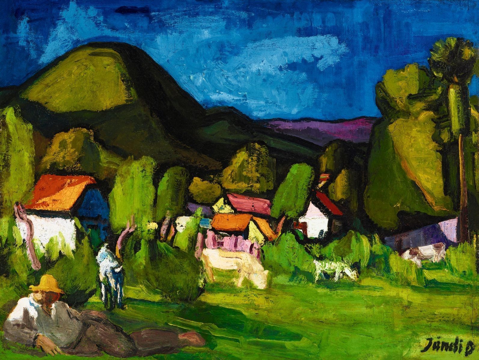 Jándi Dávid Nagybányai táj