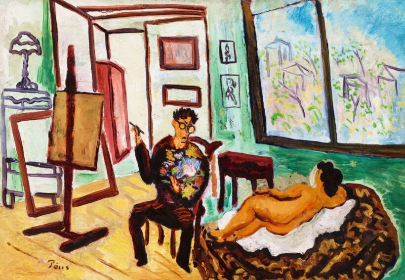 Bálint Rezső Párizsi műterem, 1920 körül