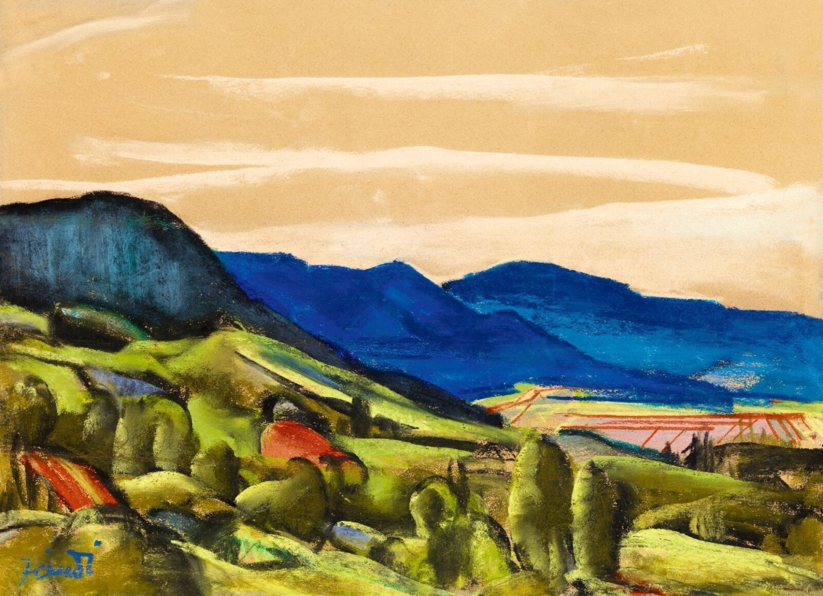 Jándi Dávid Nagybányai táj