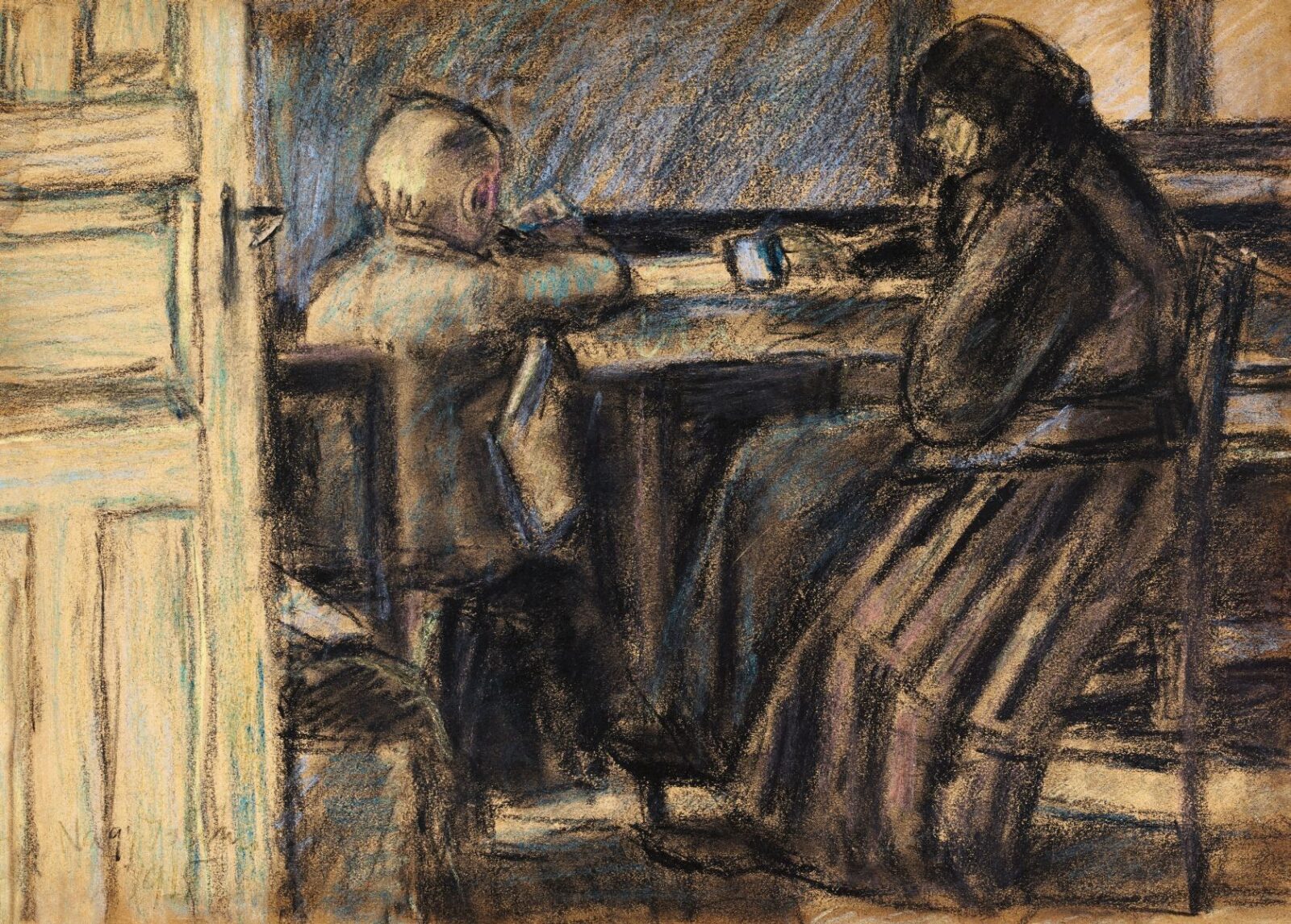 Nagy István Asztalnál, 1915